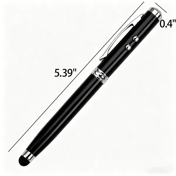 4 in 1 Multifunctional Metal Stylus Ballpoint Pen