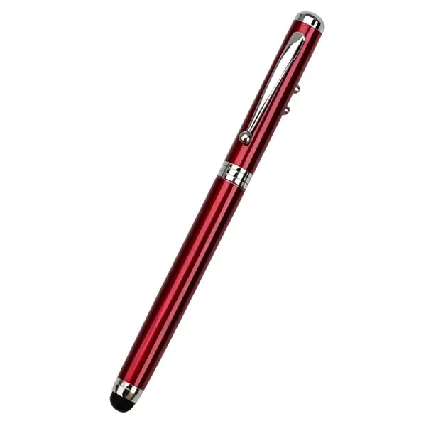 4 in 1 Multifunctional Metal Stylus Ballpoint Pen