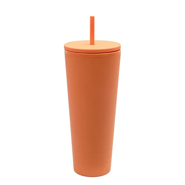 26oz Double layer Straw Tumbler