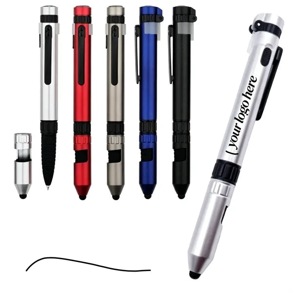 6 in 1 Tactical Survival Multitool Pen