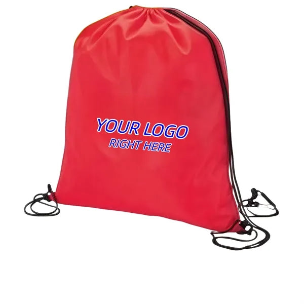 Drawstring Backpack in Non-Woven Fabric