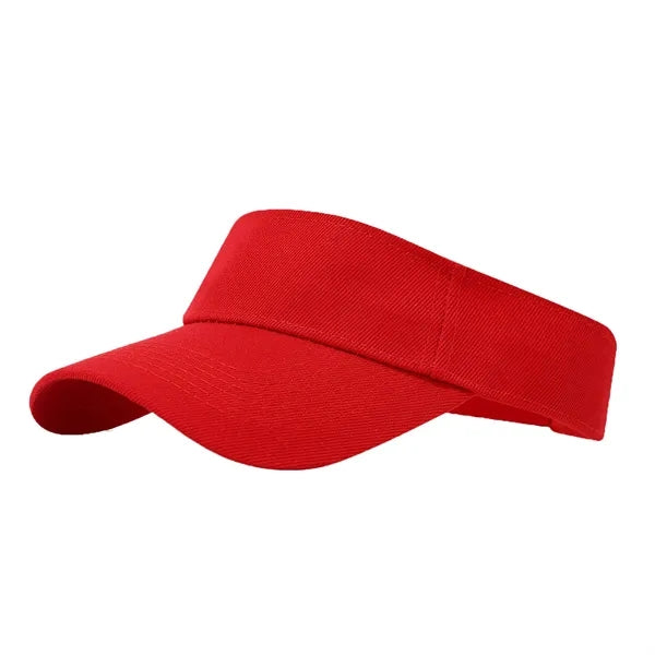 Cotton Sun Visor w/ Custom Print