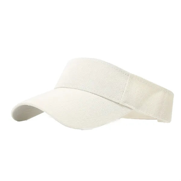 Cotton Sun Visor w/ Custom Print