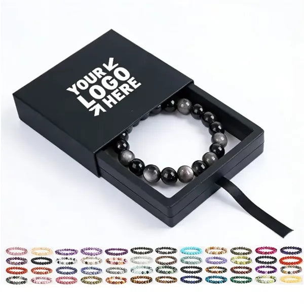 Natural Stone Bracelet with Gift Box