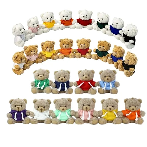Teddy Bear Charms Plush Keychain