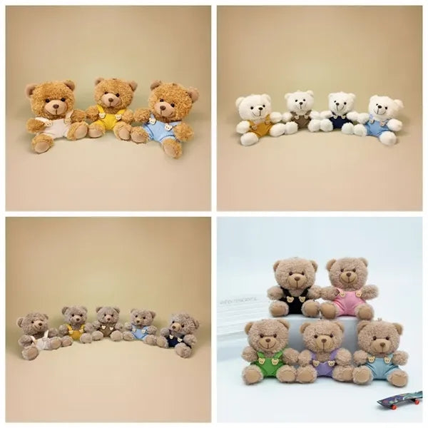 Teddy Bear Charms Plush Keychain