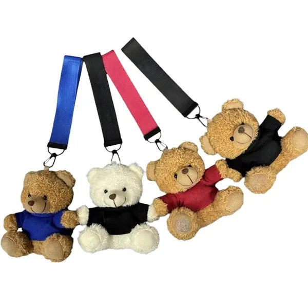 Teddy Bear Charms Plush Keychain