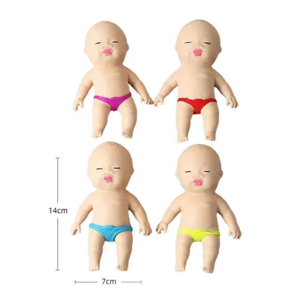 TPR Babies Doll Squeez Stress Toy