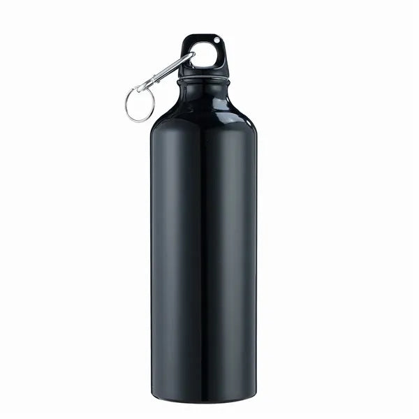 24 Oz Metallic Twist Cap Water Bottle