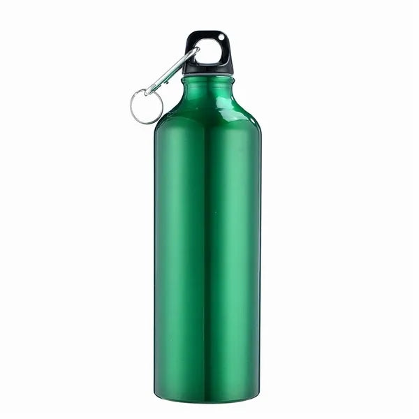 24 Oz Metallic Twist Cap Water Bottle