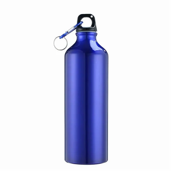 24 Oz Metallic Twist Cap Water Bottle