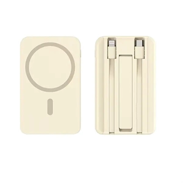 Logo Magnetic Wireless Charging 10000mAh Power Bank