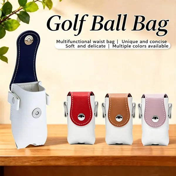 Portable Golf Tee Storage Bag