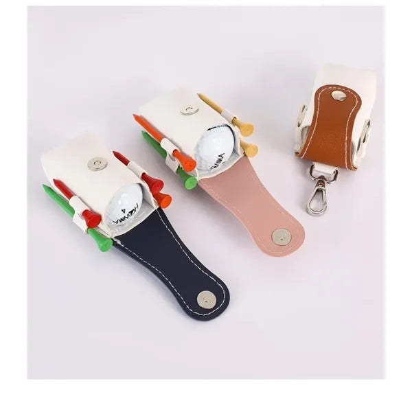 Portable Golf Tee Storage Bag