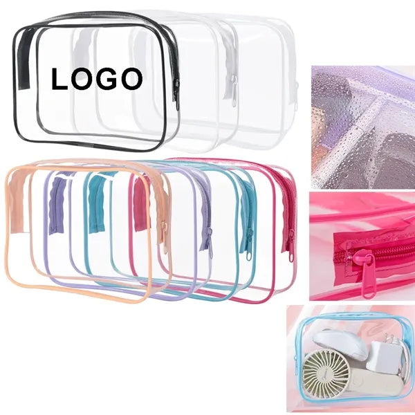 Waterproof Clear PVC Toiletry Bag