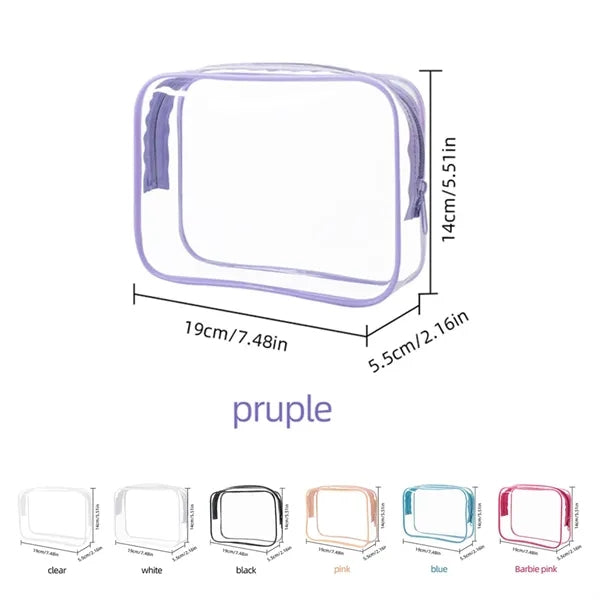 Waterproof Clear PVC Toiletry Bag