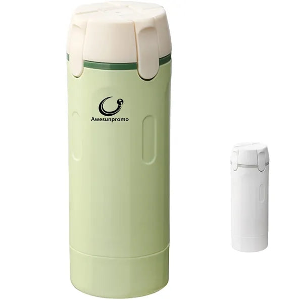 Travel Press Pump Organizer Bottle with Four Compartments