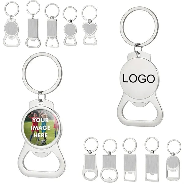Metal Bottle Opener Keychain