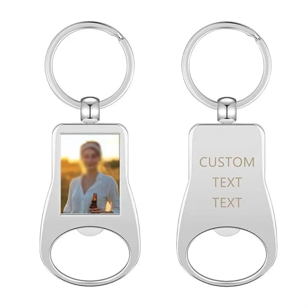 Metal Bottle Opener Keychain