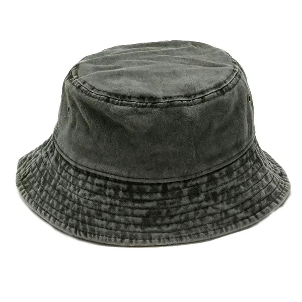 Cotton Bucket Packable Sun Hat