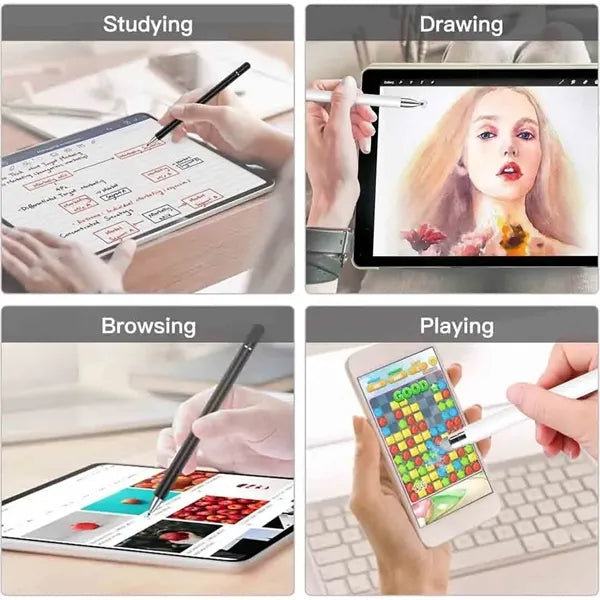 Dual-Ended Metal Stylus Pen