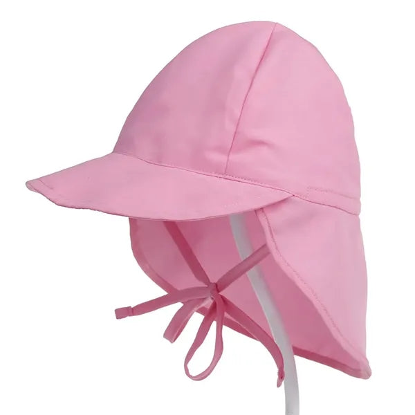 Adjustable Kids Sun Hat with Neck Flap