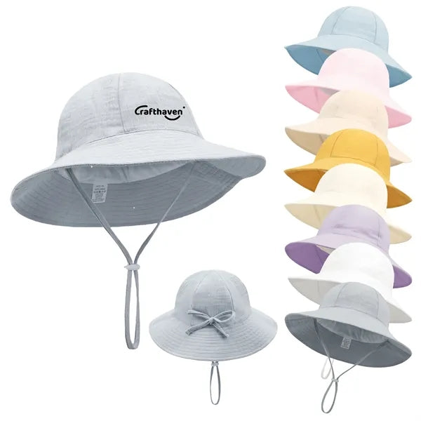 Sun Protection Kids Bucket Hat