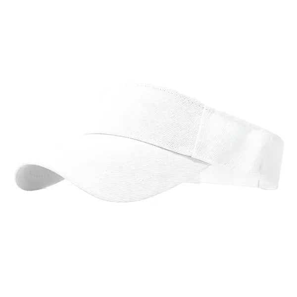 Adjustable Cotton Twill Visor Sun Cap