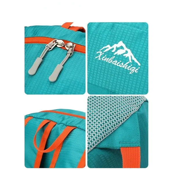 Foldable Lightweight Backpack, Large Capacity 25L, Travel Ou