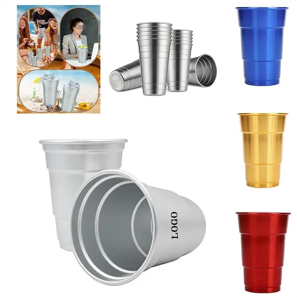 16oz Stainless Steel Pint Cup