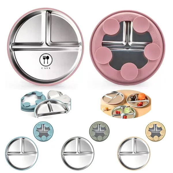 Silicone Suction Plate with 304 Stainless Steel Insert