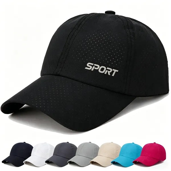 Lightweight Breathable Mesh Baseball Cap with Custom Logo