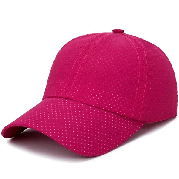 Lightweight Breathable Mesh Baseball Cap with Custom Logo