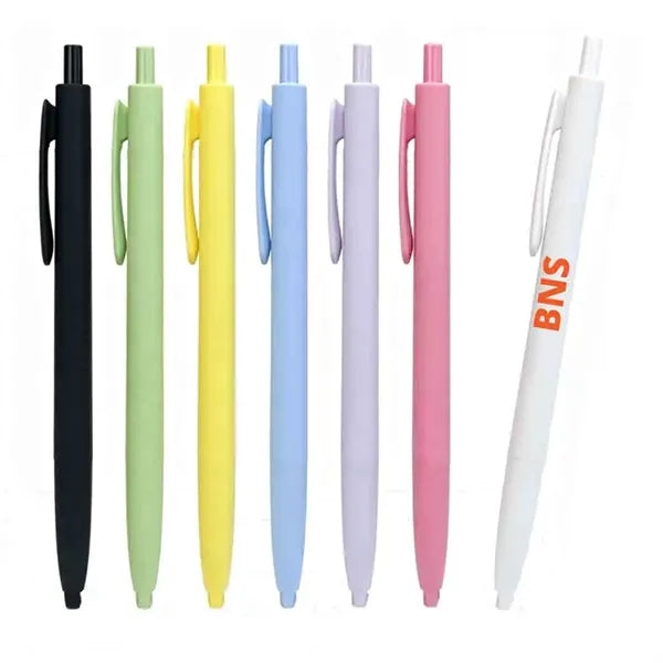 Plastic Gel Pen for Business Meetings and Promotions