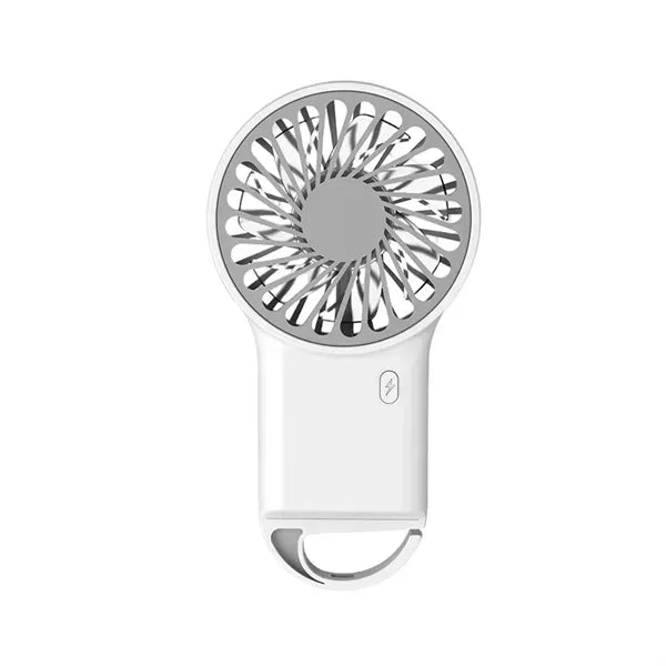 Handheld Foldable USB Mini Fan with Carabiner