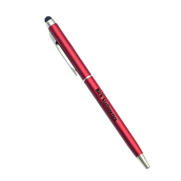 Promo 2-in-1 Stylus Ballpoint Pen Twist Action Custom Bulk