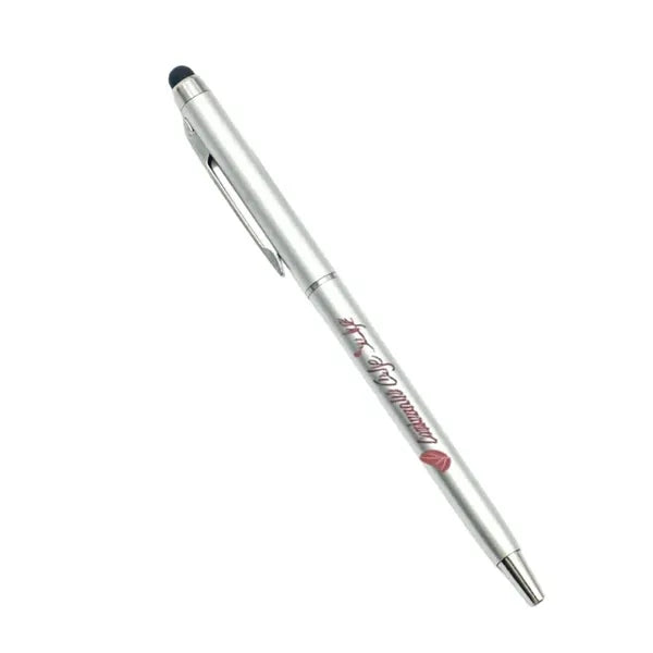 Promo 2-in-1 Stylus Ballpoint Pen Twist Action Custom Bulk