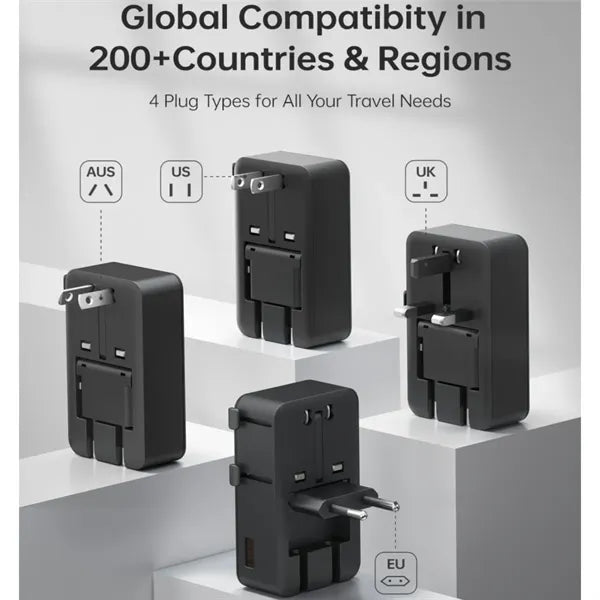Universal Travel Adapter Plug Multi Country Charger