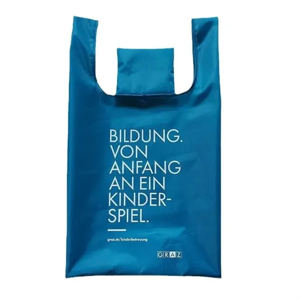 Eco-Friendly RPET Grocery Bag with Branding Option