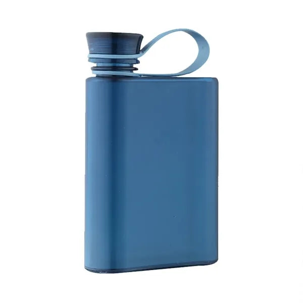13 Oz Flat Portable Water Bottle