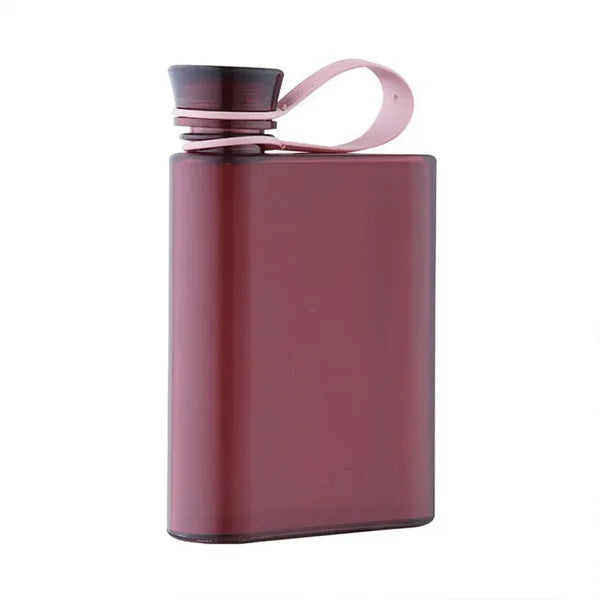 13 Oz Flat Portable Water Bottle