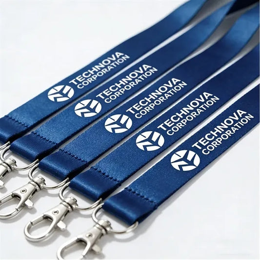 3/4" Full Color Dye Sublimated Lanyard with Clip Options