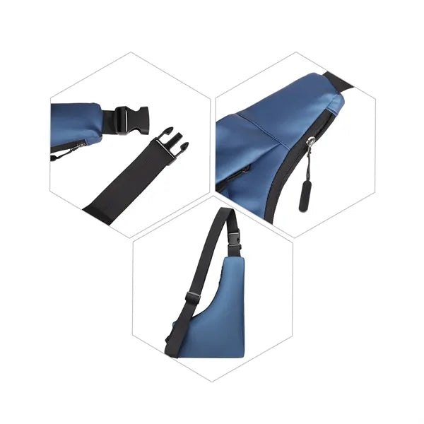 Waterproof Crossbody Sling Bag Shoulder Chest Pack