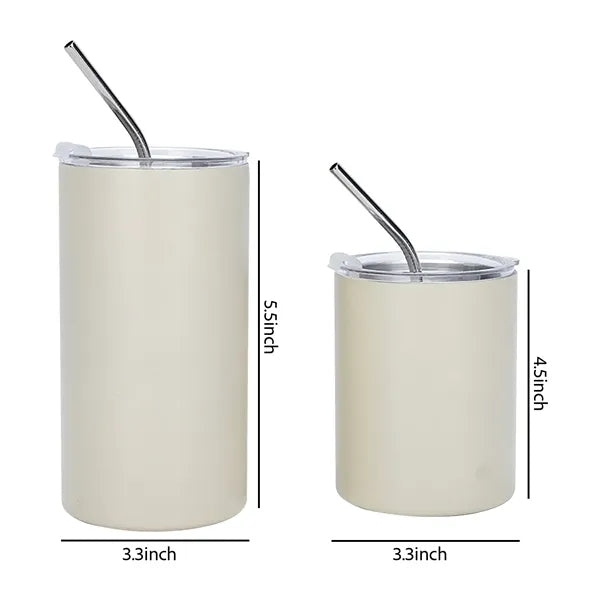 12oz Straw Tumbler Mug
