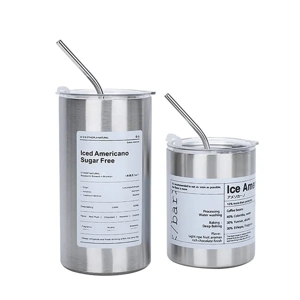 12oz Straw Tumbler Mug
