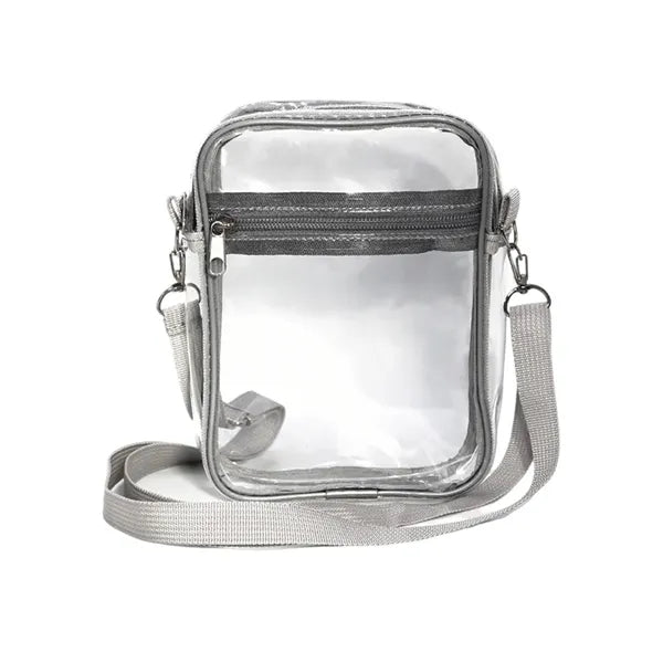 Pvc Clear Stadium Messenger Bag