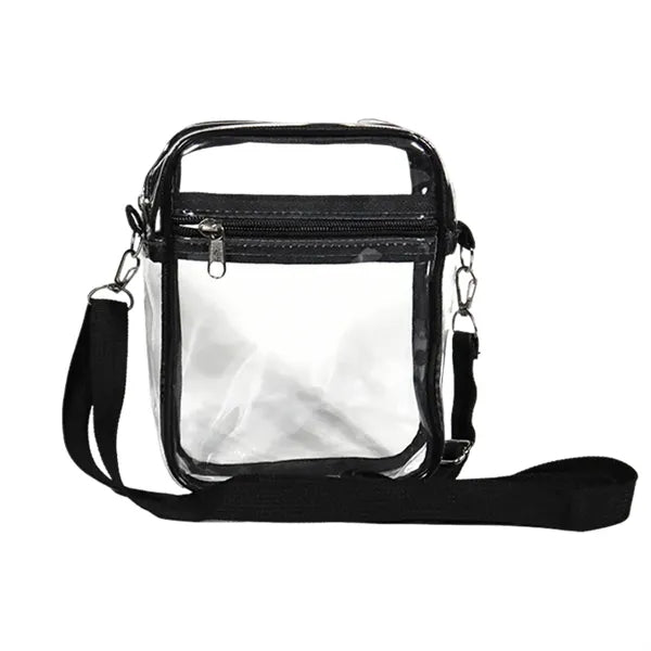 Pvc Clear Stadium Messenger Bag