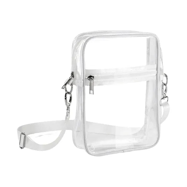 Pvc Clear Stadium Messenger Bag