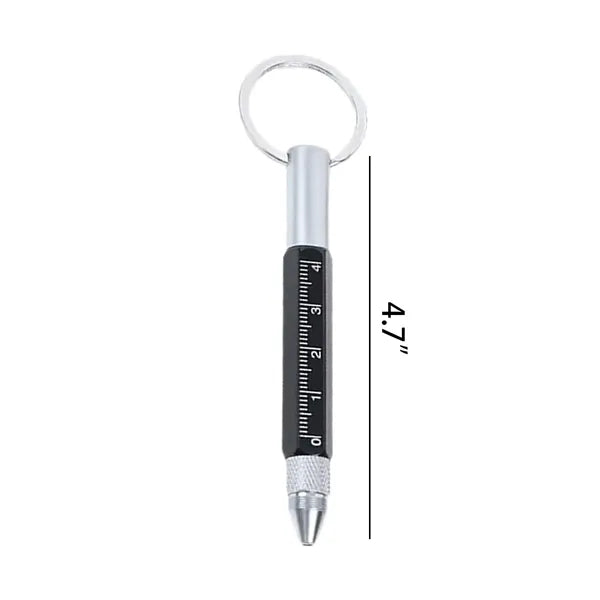 Mini Multifunction Metal Keychain Stylus