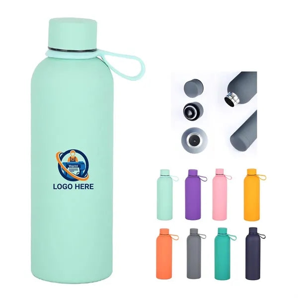 33 Oz Portable Frosted Water Bottle